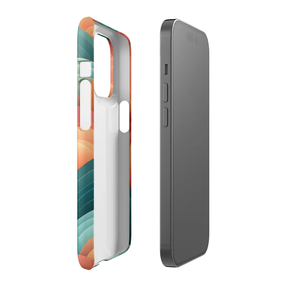 Rhythms of the Waves | Phone Case |  14 Pro | Snap Case | Matte