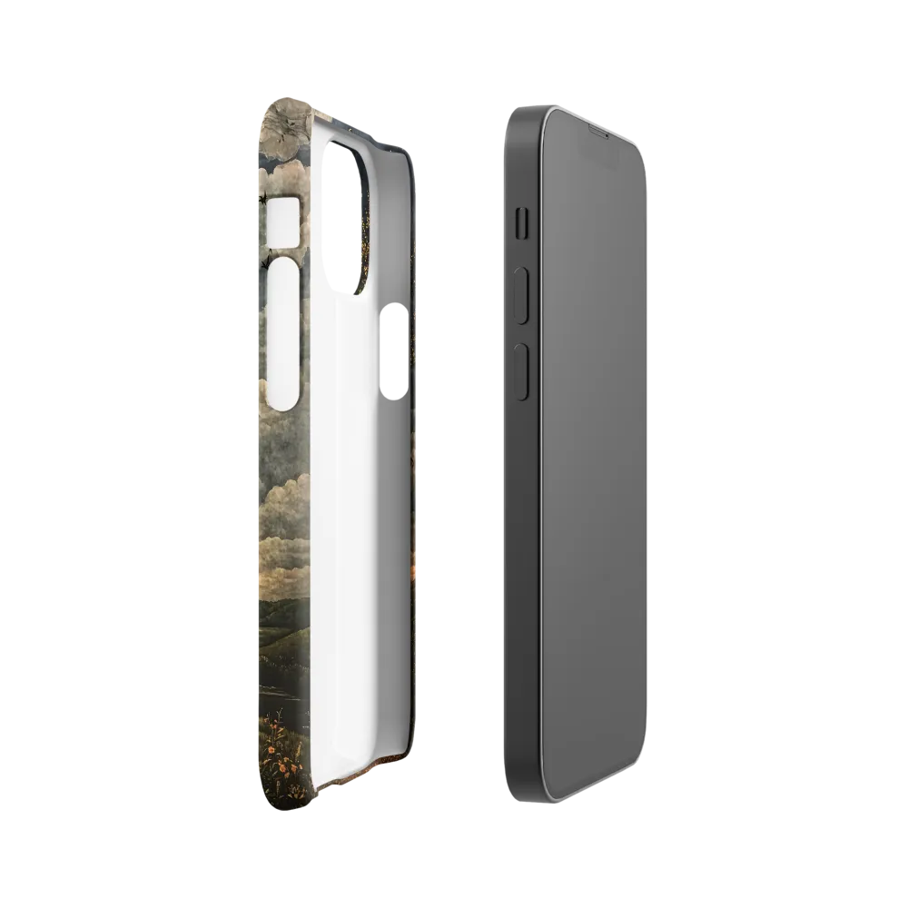 Embracing Nature's Serenity | Phone Case |  13 Mini | Snap Case | Matte