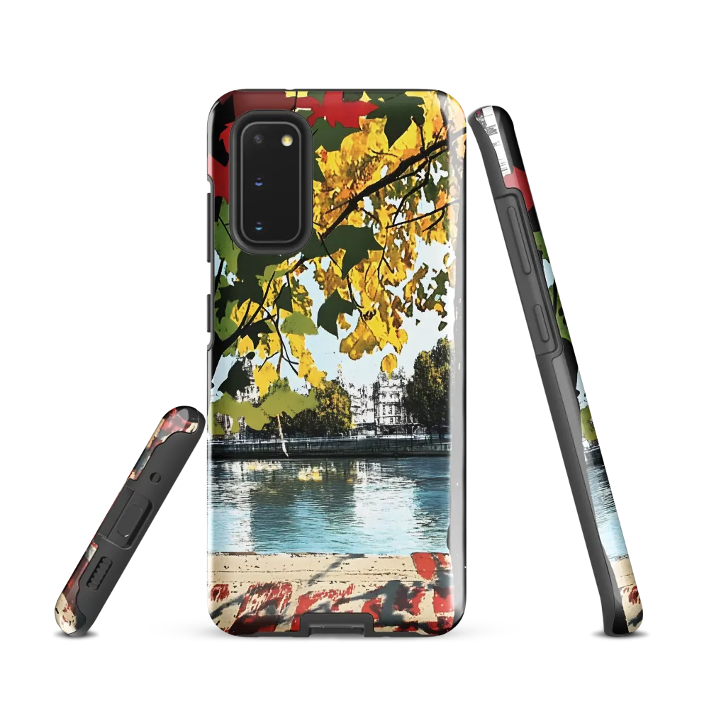 Nostalgic Reflections in Autumn Colors | Phone Case |  S20 | Tough Case | Glossy