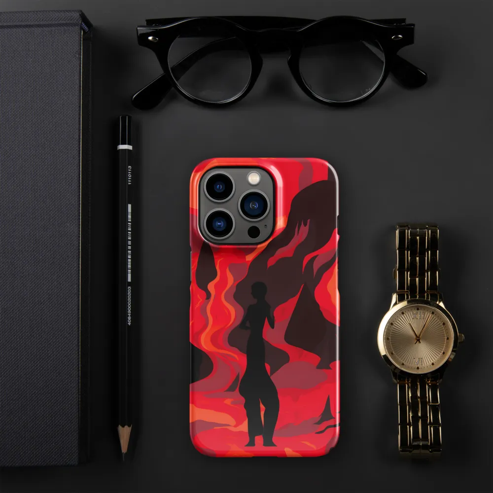 Inferno's Embrace | Phone Case |  13 Pro | Snap Case | Glossy