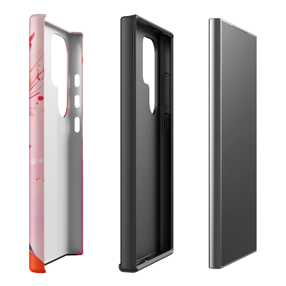 Serenity in Pink | Phone Case |  S24 Ultra | Tough Case | Matte