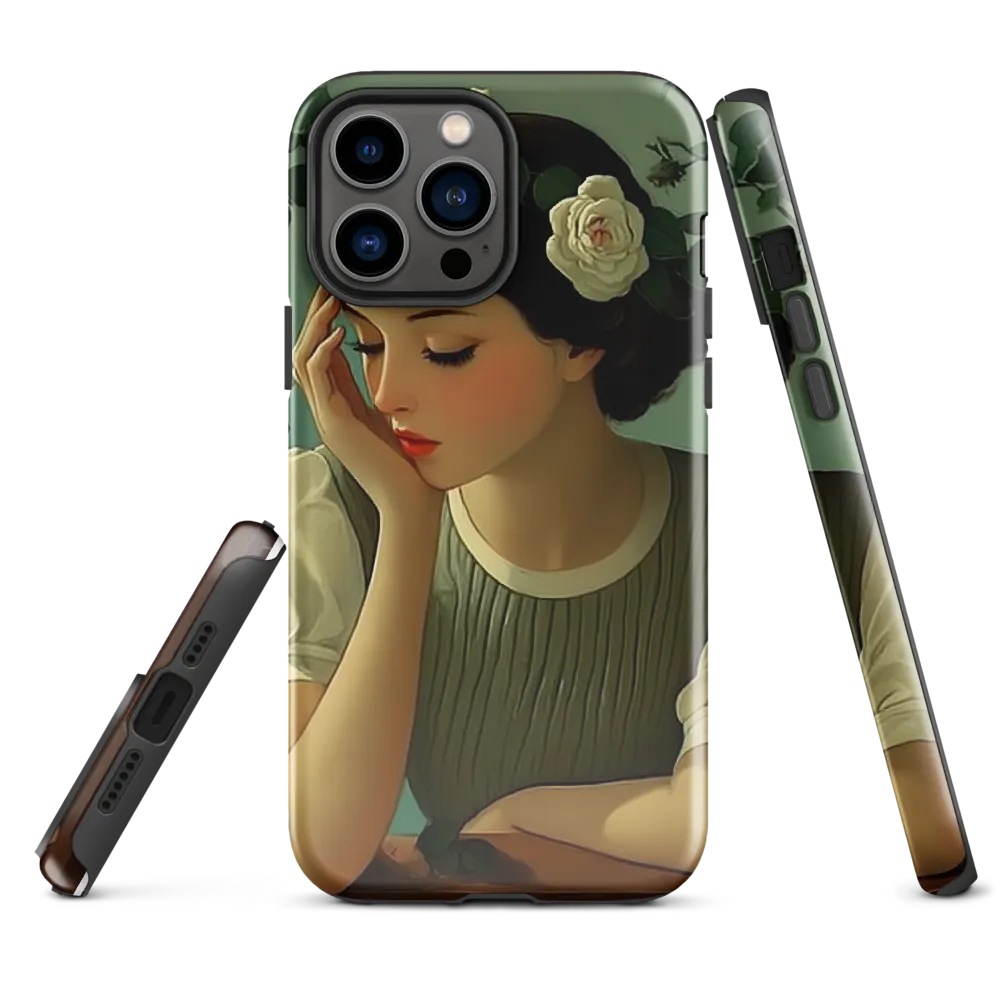 Whispers of Serenity | Phone Case |  13 Pro Max | Tough Case | Glossy