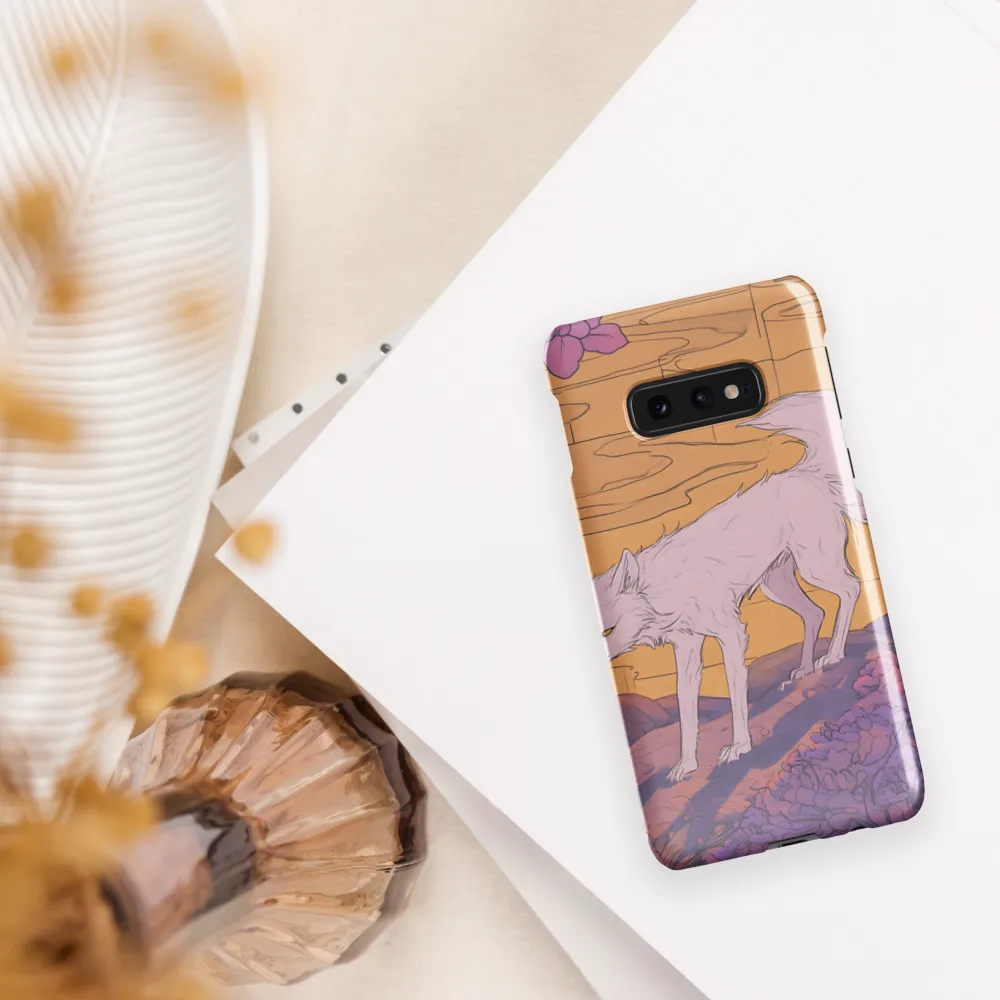 Whispers of the Violet Dawn | Phone Case |  S10e | Snap Case | Glossy