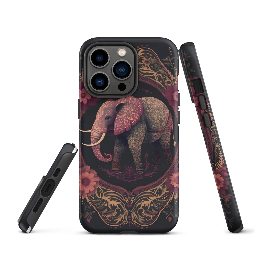 Regal Reverie: The Ornate Elephant