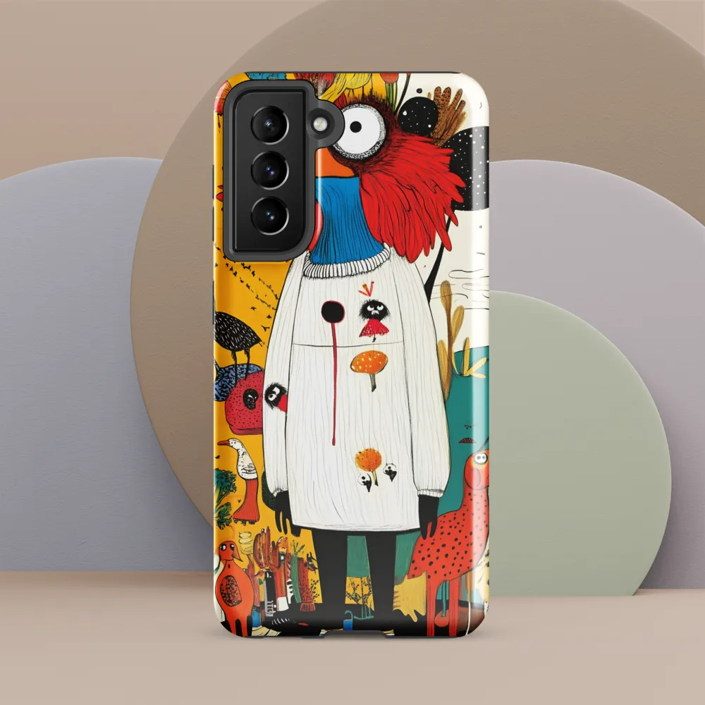 Whimsical Bird's Embrace
