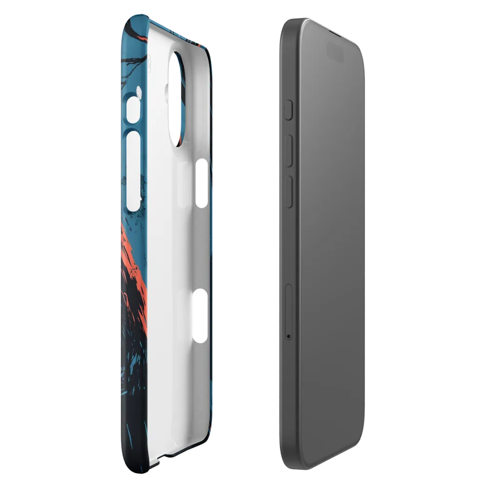 Eerie Majesty: A Bear in the Night | Phone Case |  16 Plus | Snap Case | Glossy