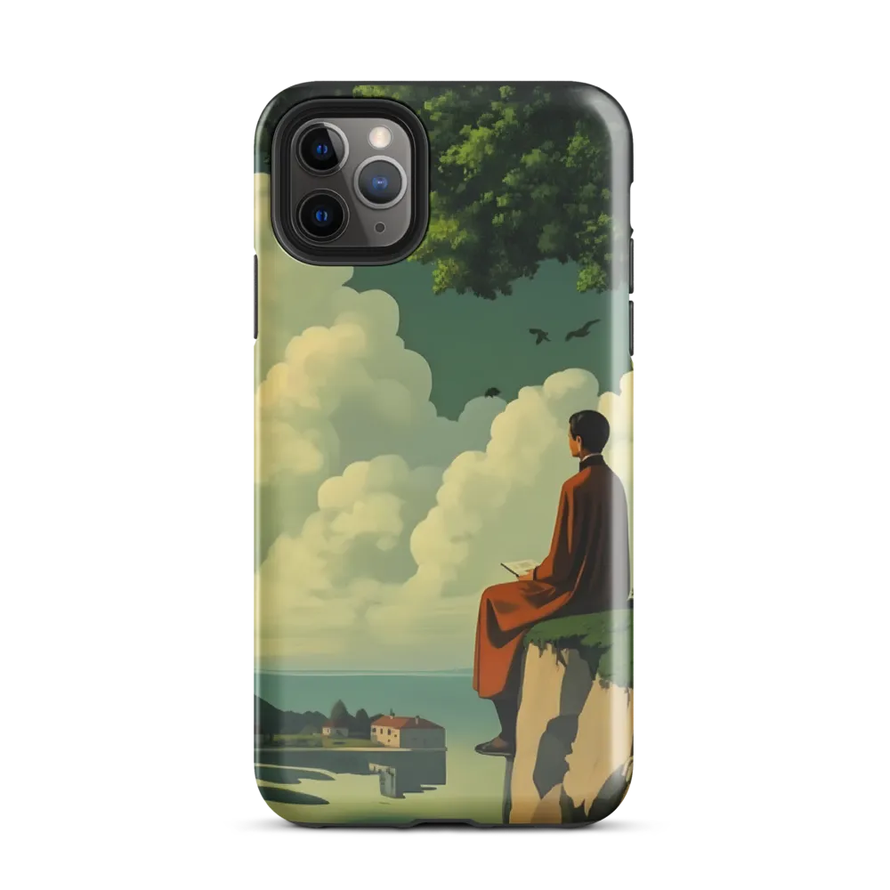 Meditation at the Edge of Serenity | Phone Case |  11 Pro Max | Tough Case | Glossy