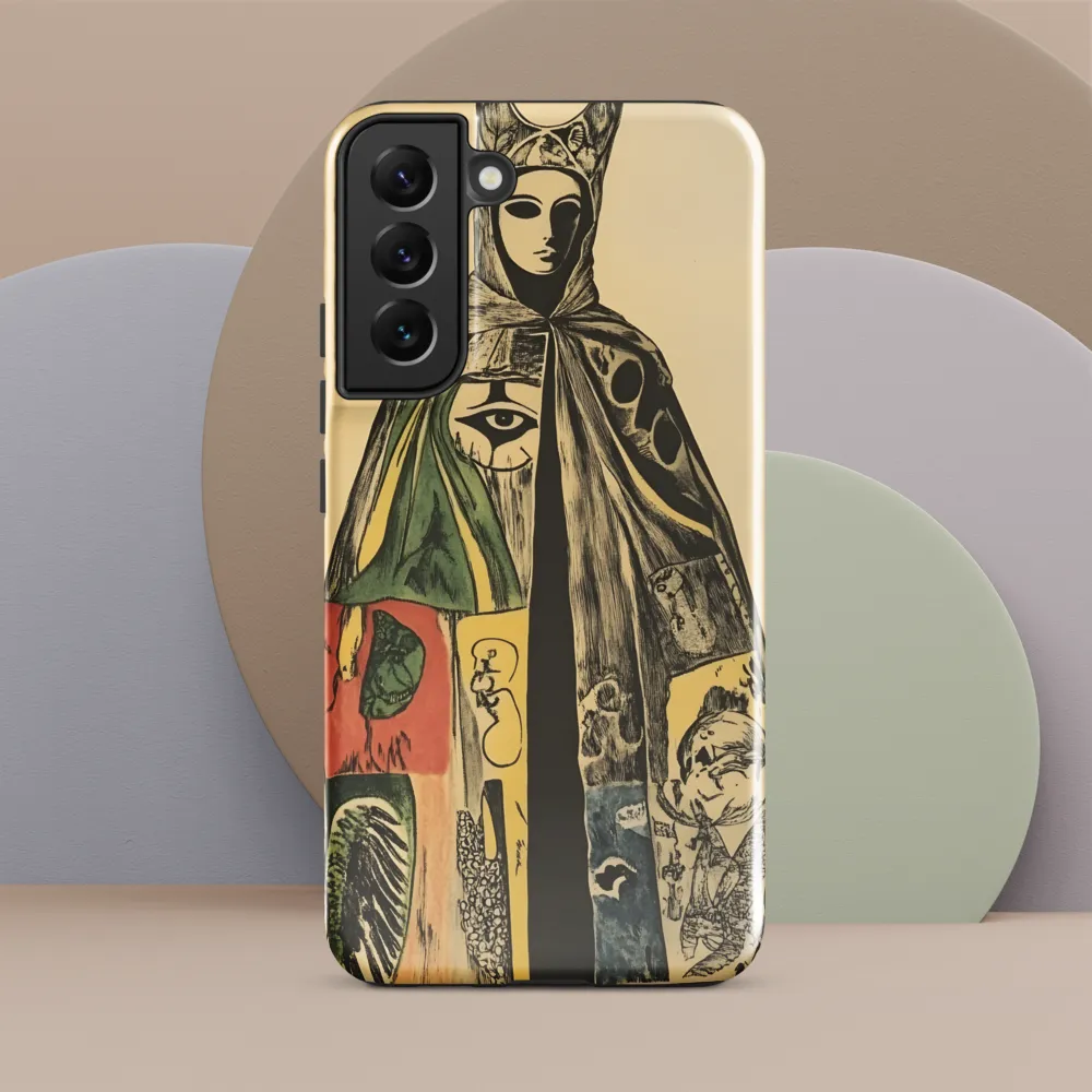 Mystical Cloak of Symbols | Phone Case |  S22 Plus | Tough Case | Glossy