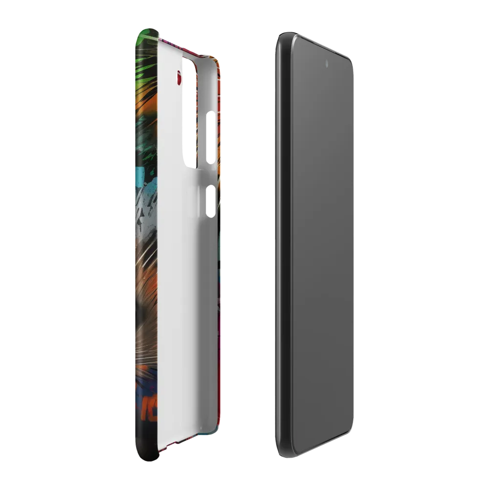 Whimsical Hedgehogs in a Kaleidoscopic Wonderland | Phone Case |  S21 Plus | Snap Case | Matte
