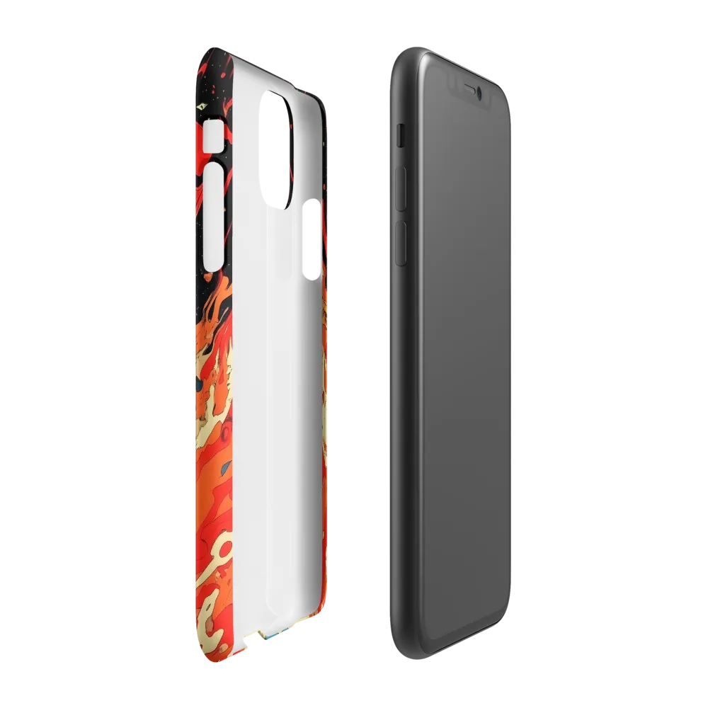 Cosmic Descent of the Astronaut | Phone Case |  11 | Snap Case | Matte