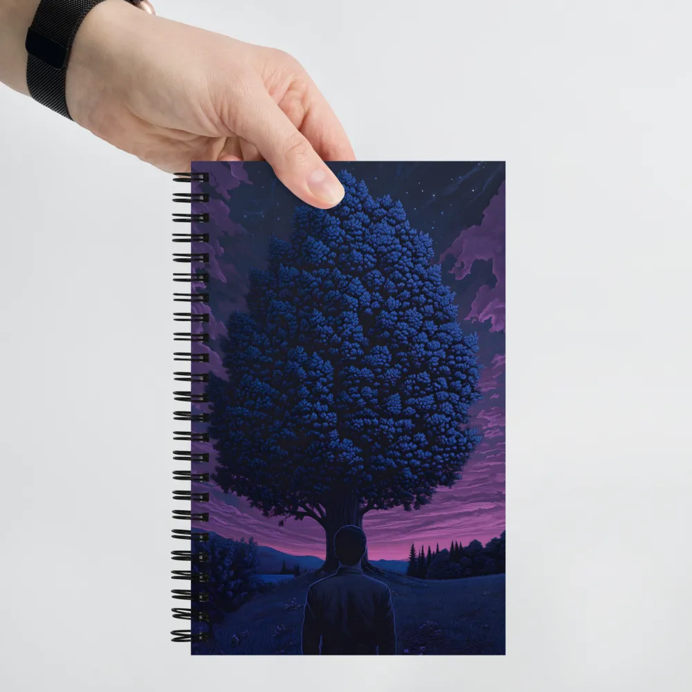 Whispers of the Night Tree | Spiral Notebook