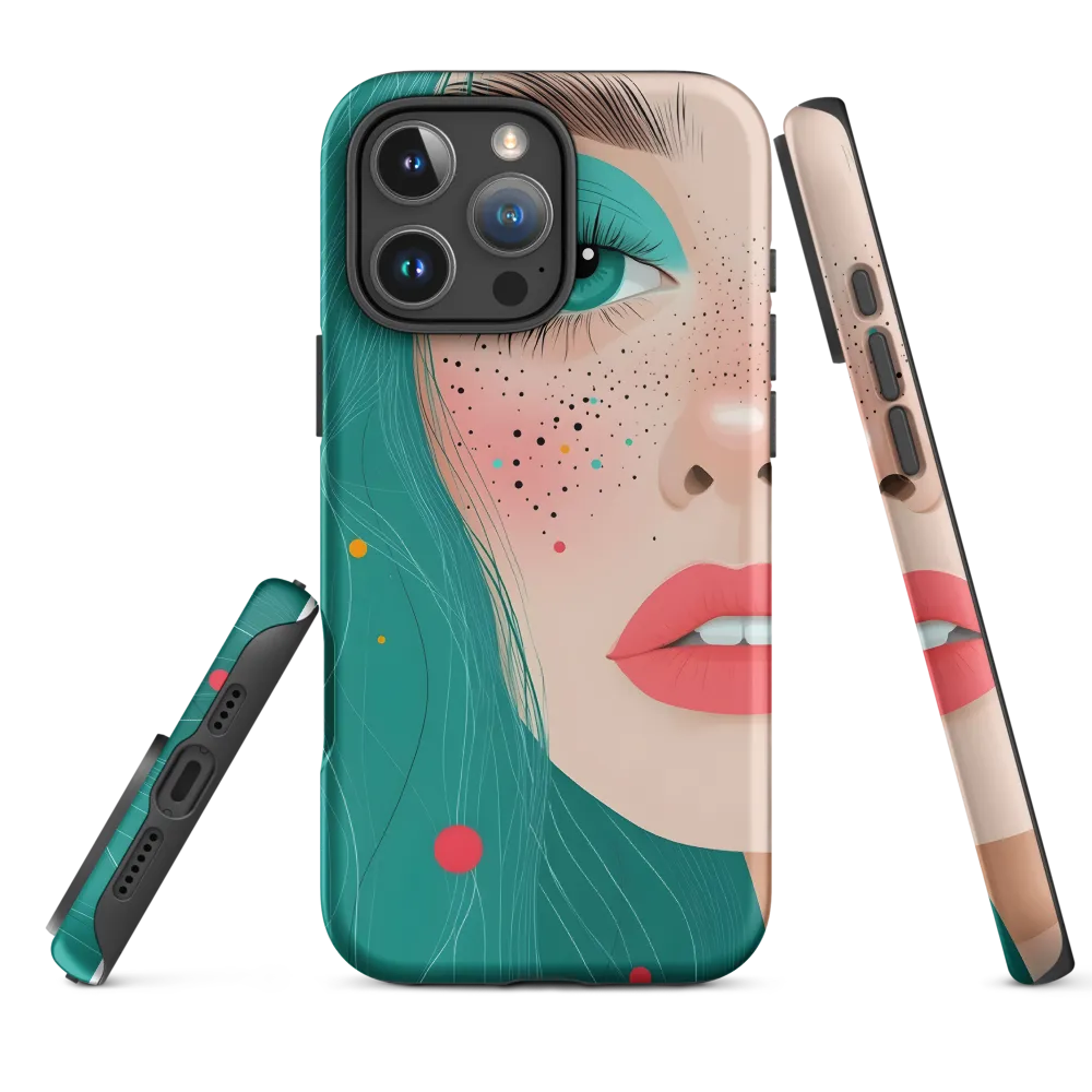 A Playful Portrait: Turquoise Temptation