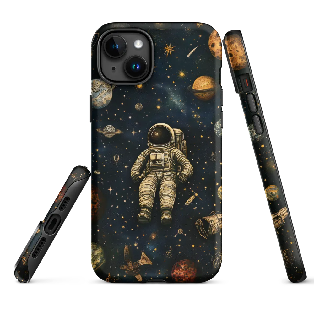 Cosmic Voyage: An Astronaut's Solitude
