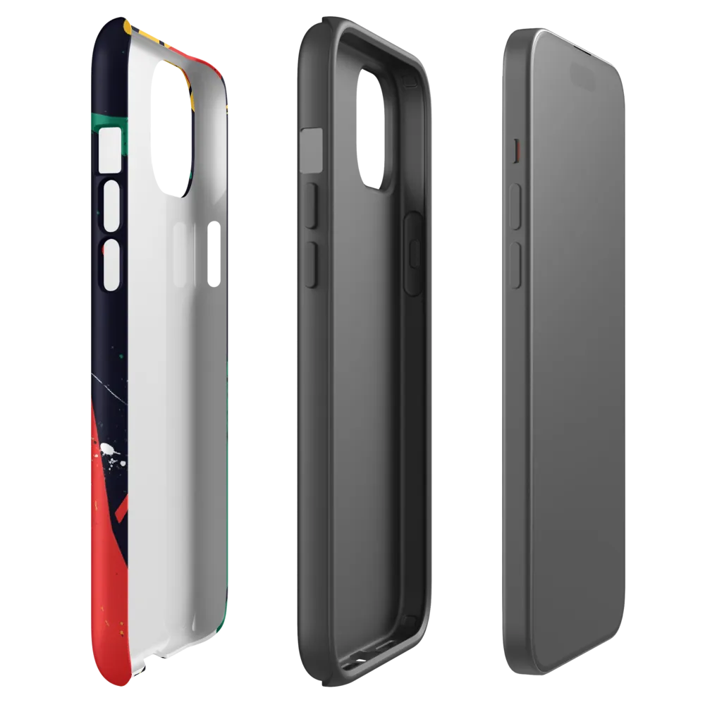 Dynamic Geometries | Phone Case |  15 Plus | Tough Case | Matte