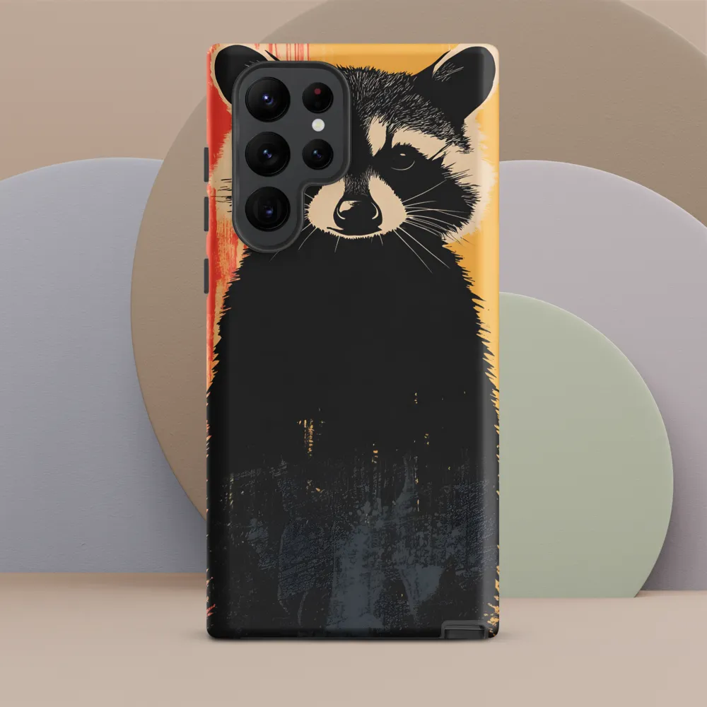 Whimsical Raccoon Portrait
