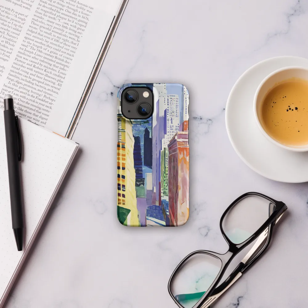 Urban Symphony in Color | Phone Case |  13 Mini | Snap Case | Matte