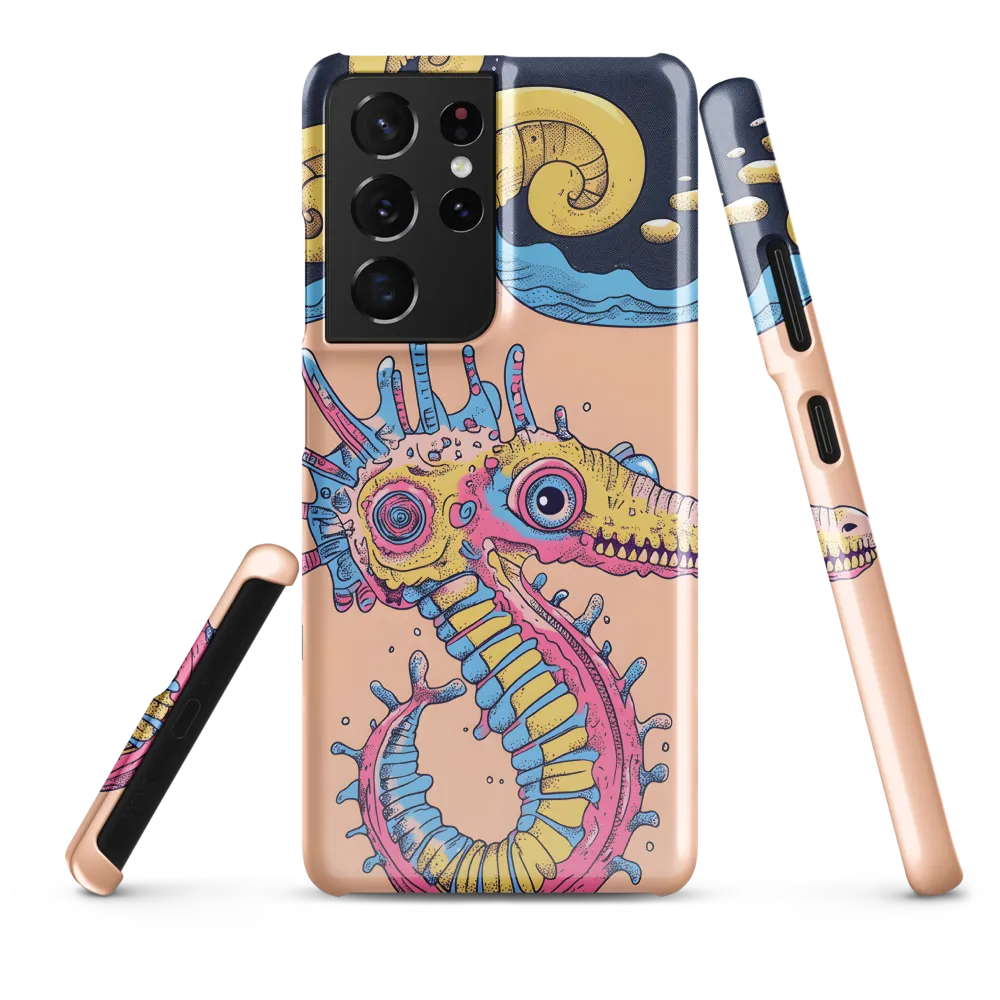Whimsical Sea Dragon: An Intricate Fantasy | Phone Case |  S21 Ultra | Snap Case | Glossy