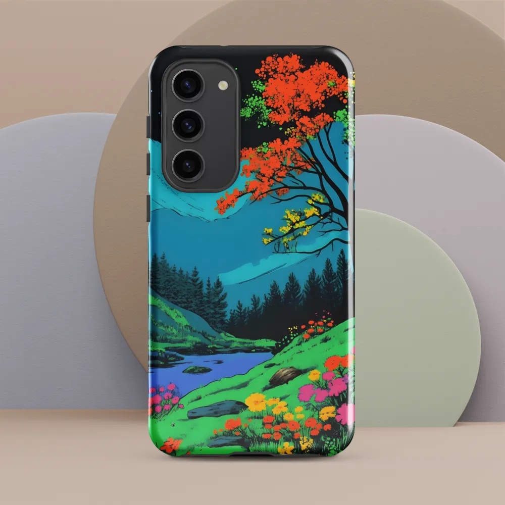 Neon Dreams: A Vibrant Landscape