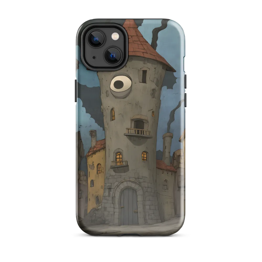 The Enigmatic Watchtower | Phone Case |  14 Plus | Tough Case | Glossy