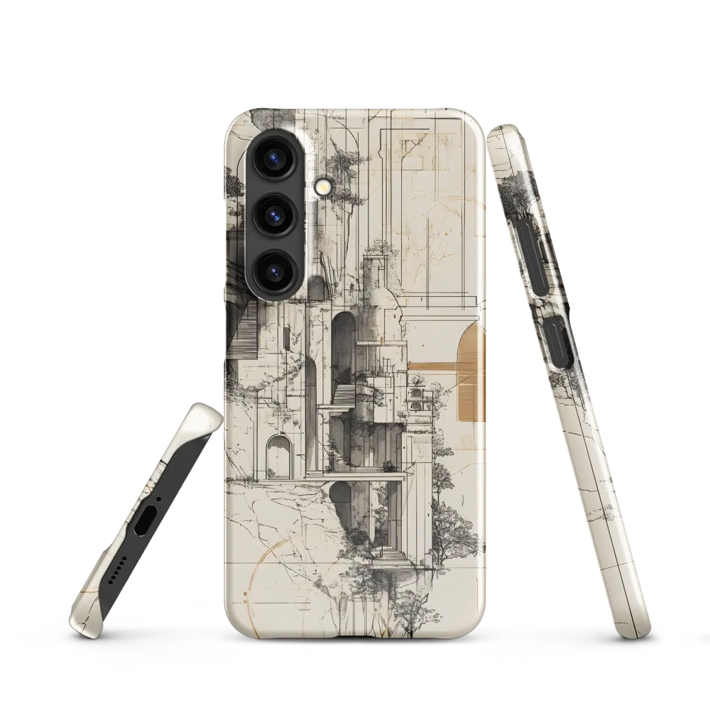 Ethereal Architectures | Phone Case |  S24 | Snap Case | Glossy