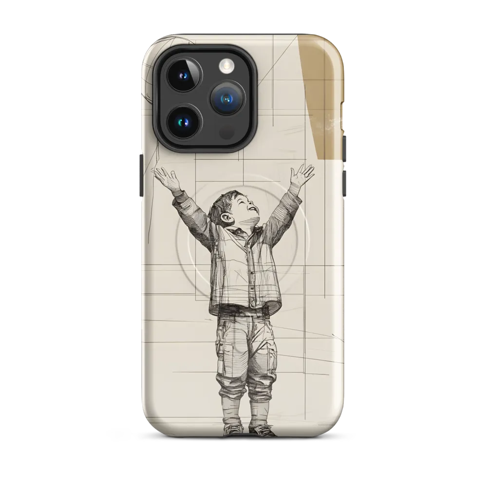 A Child's Dream | Phone Case |  14 Pro Max | MagSafe® Tough Case | Glossy