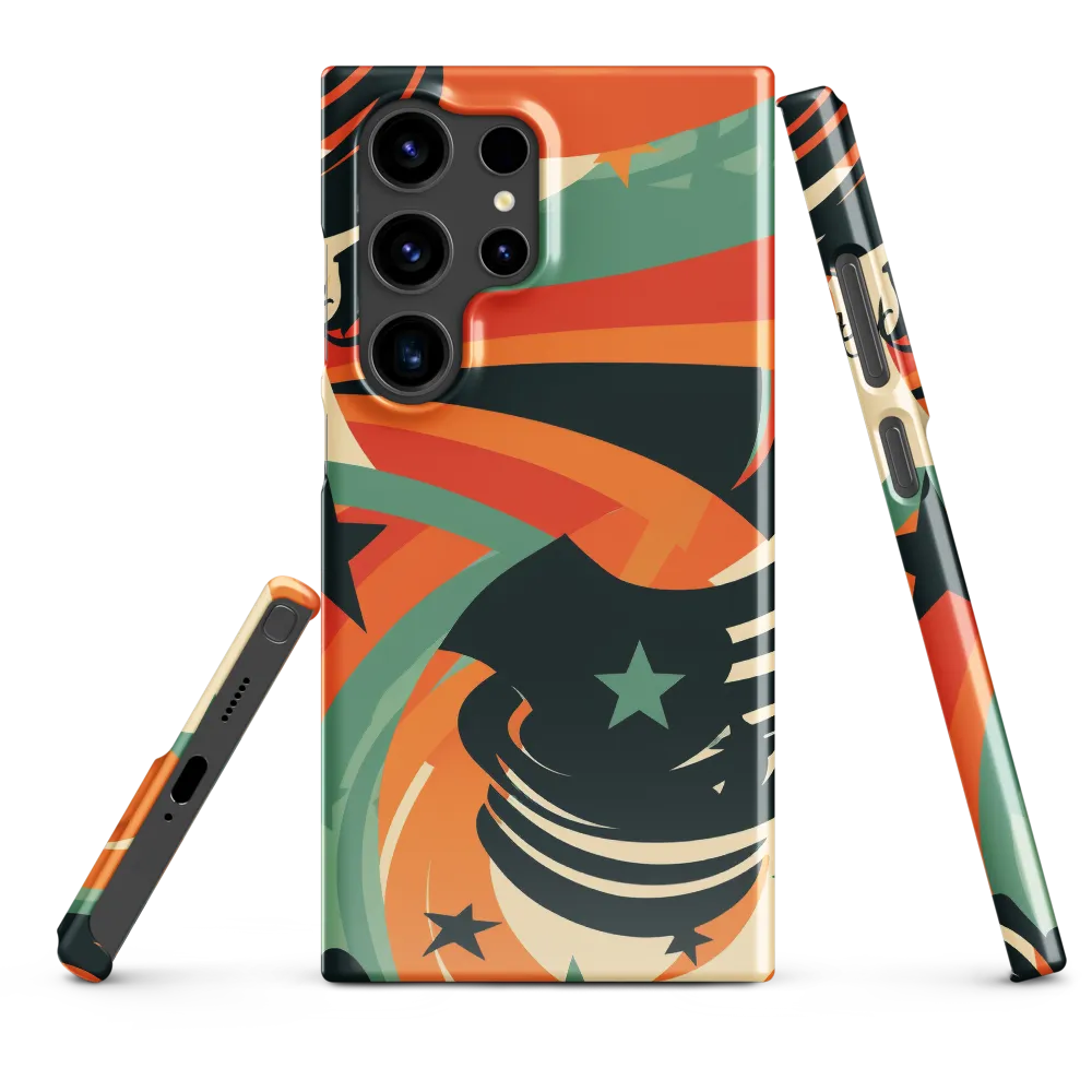 Swirls of Elegance | Phone Case |  S24 Ultra | Snap Case | Glossy
