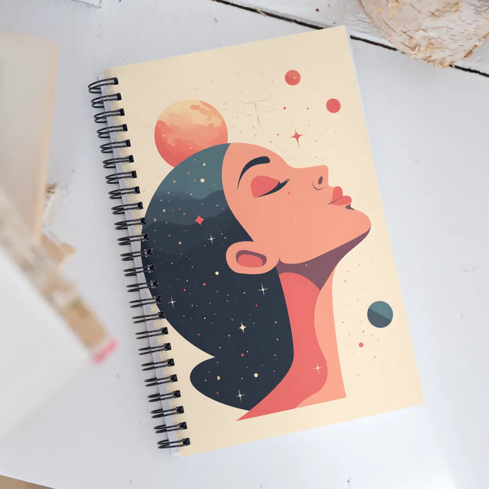 Celestial Serenity | Spiral Notebook