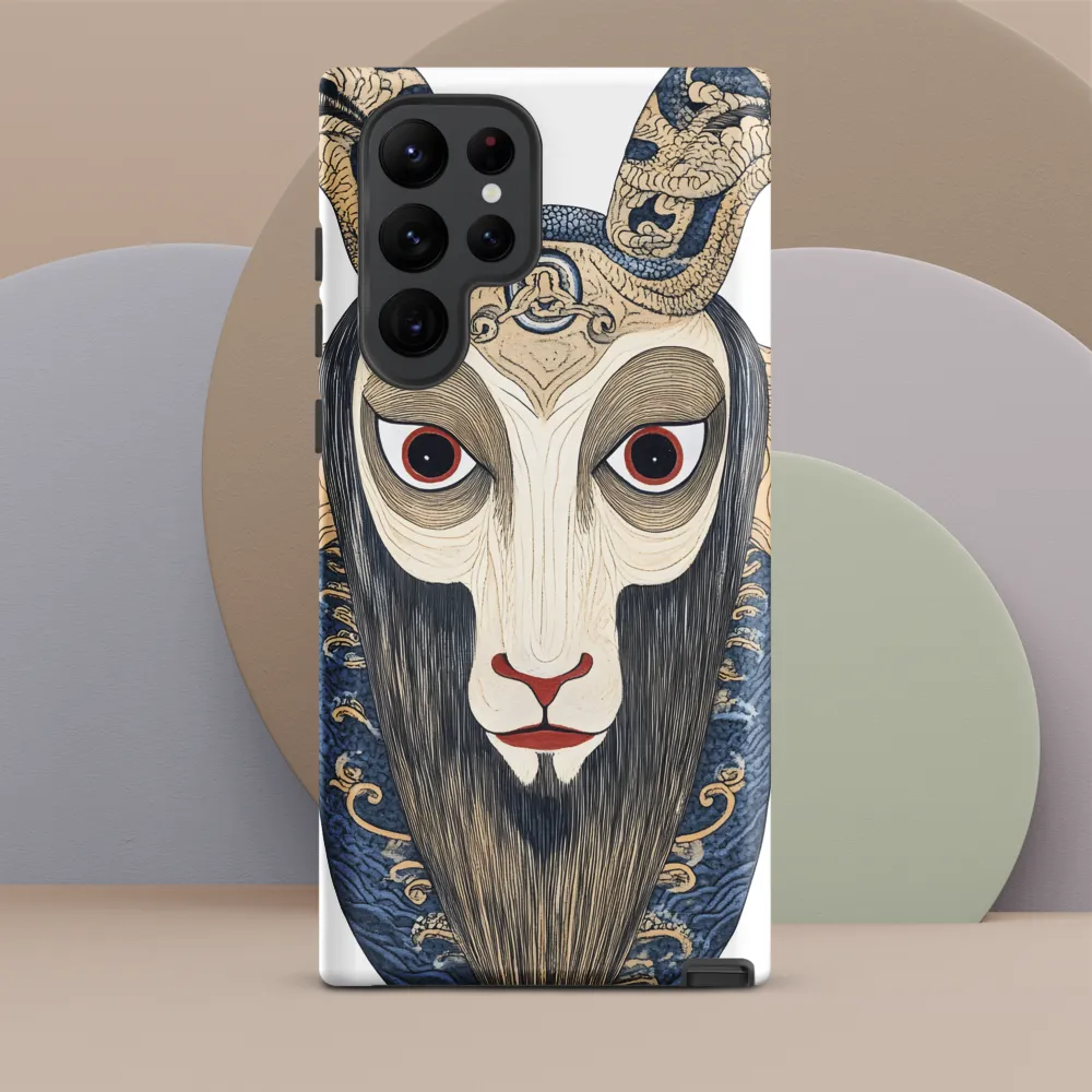 Ethereal Gaze of the Ram | Phone Case |  S22 Ultra | Tough Case | Matte