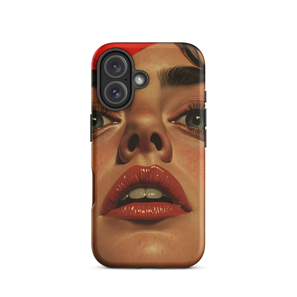 Intense Gaze | Phone Case |  16 | Tough Case | Matte