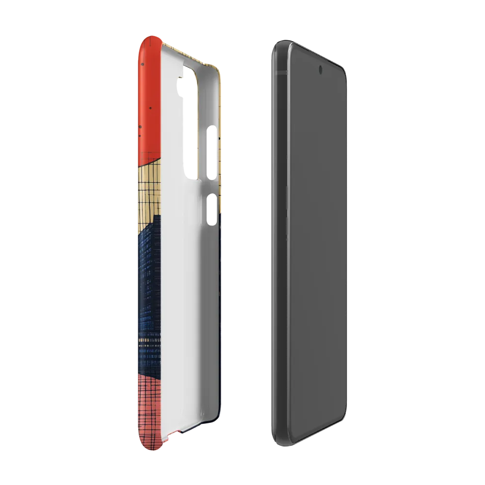 Urban Echoes: A Minimalist Cityscape