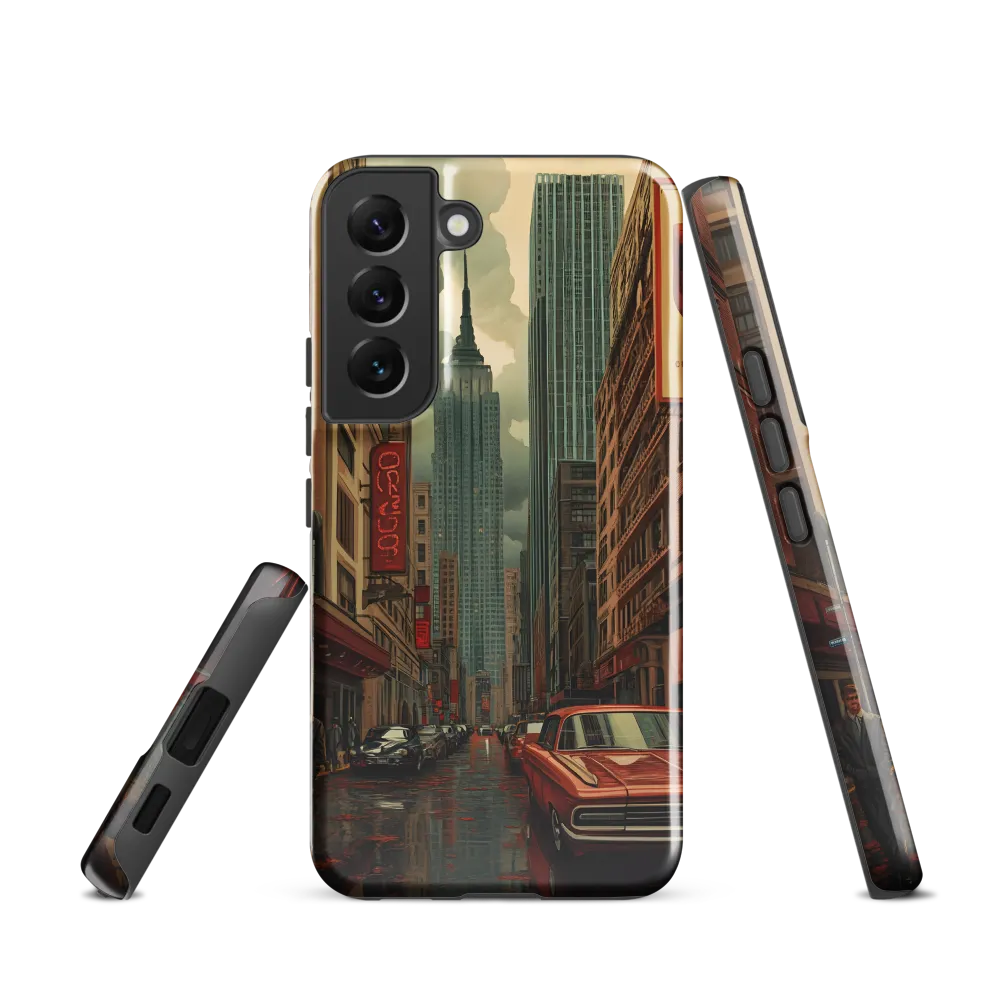 Nostalgic Cityscape: Reflections of a Forgotten Era