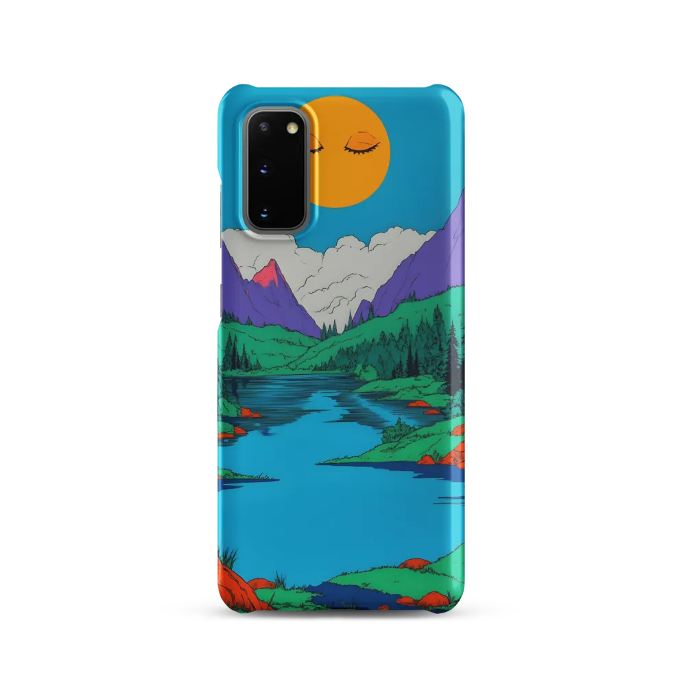 Whimsical Serenity in Vibrant Colors