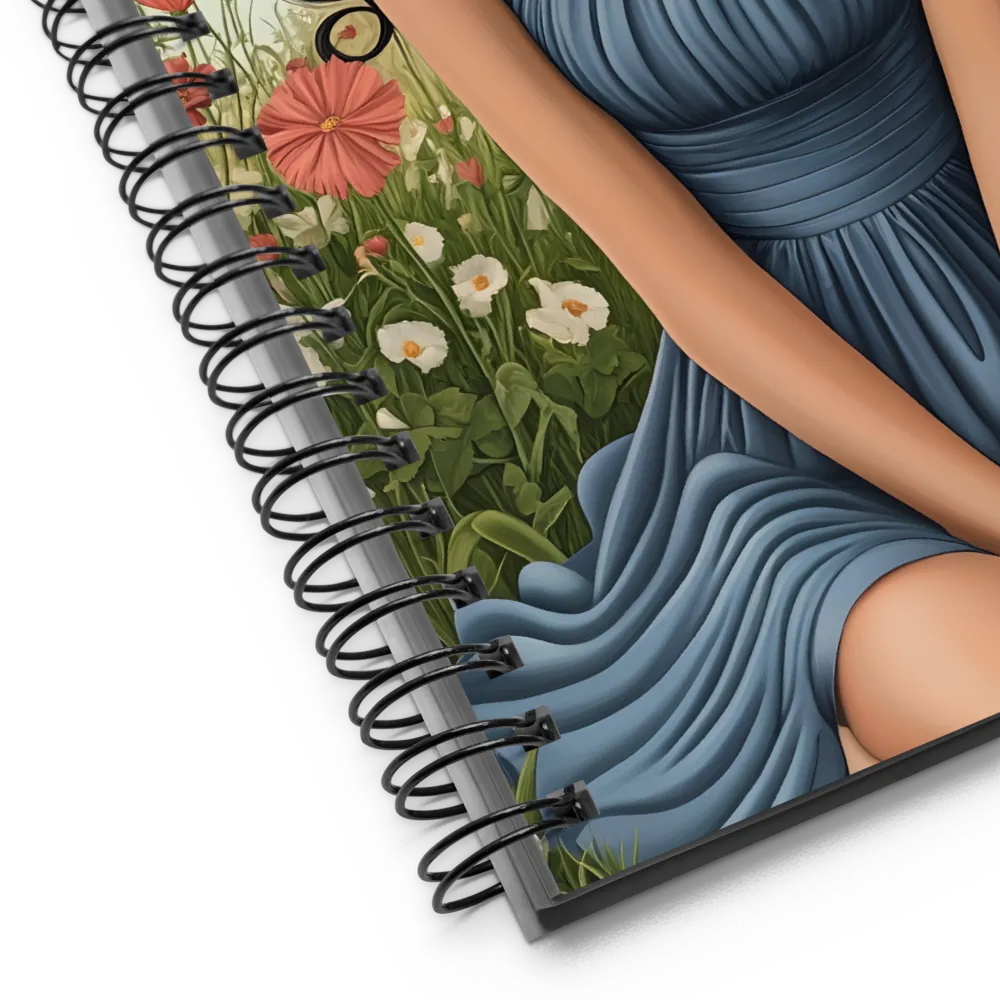 Whispers of Serenity | Spiral Notebook