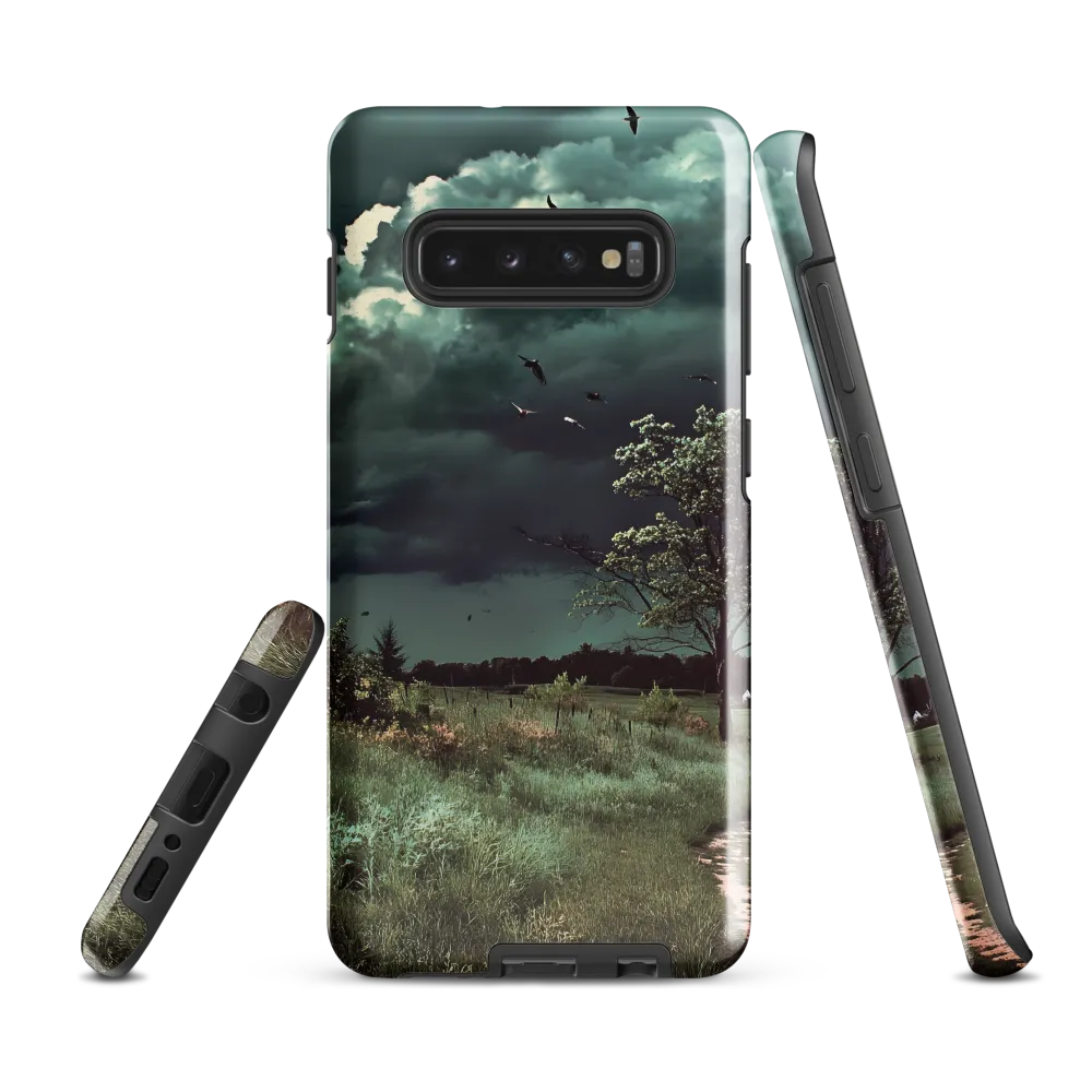 Whispers of the Storm | Phone Case |  S10 Plus | Tough Case | Glossy