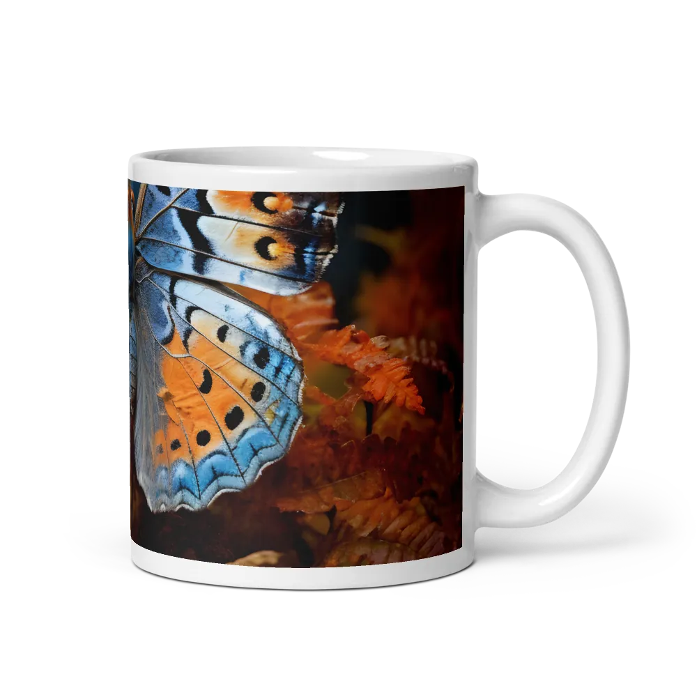 Harmony in Color: The Butterfly | Mug with White inside | 11 oz