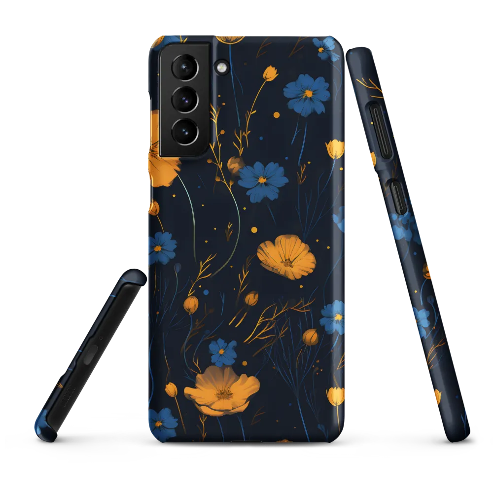 Nocturnal Blossoms | Phone Case |  S21 Plus | Snap Case | Matte