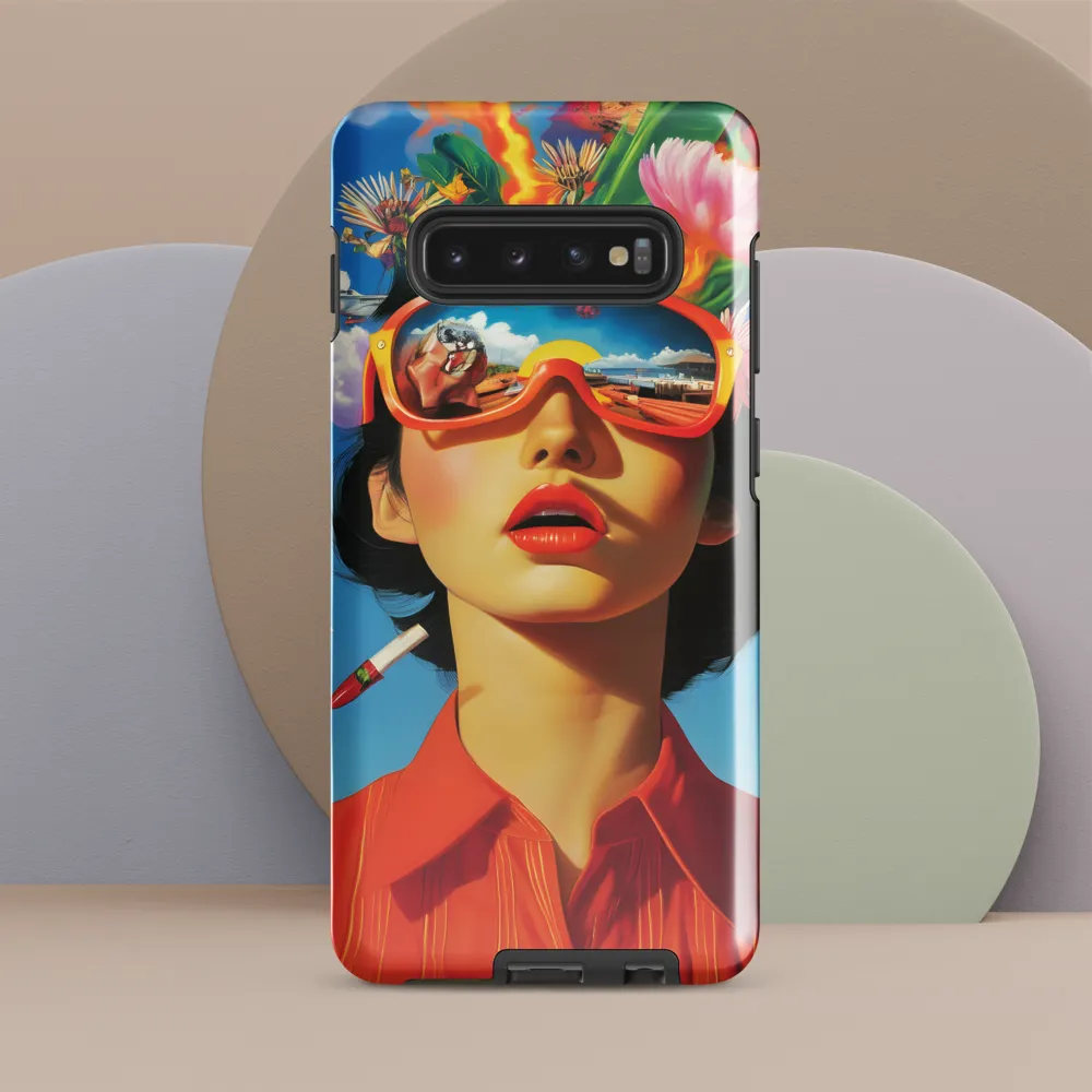 Reflections of Whimsy | Phone Case |  S10 Plus | Tough Case | Glossy