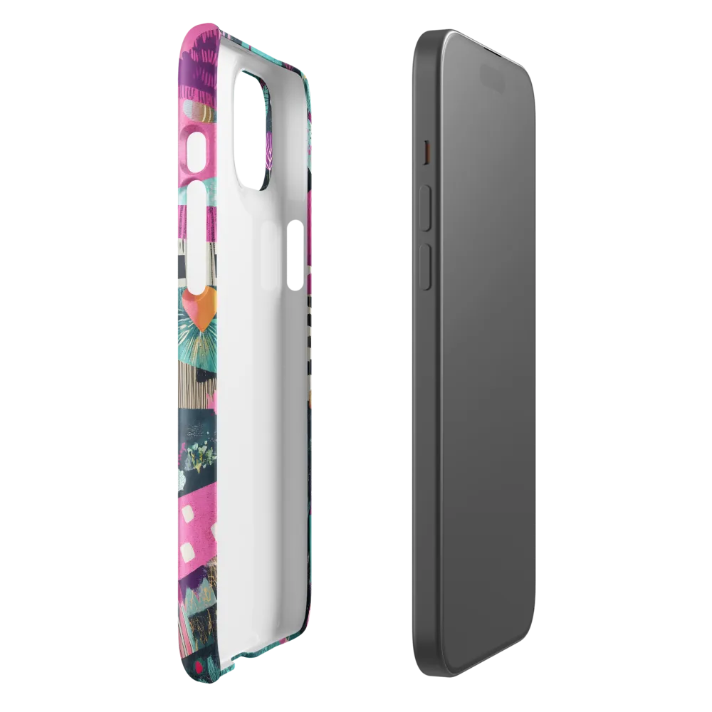 Whimsical Journey Through a Vibrant Landscape | Phone Case |  15 Plus | Snap Case | Glossy