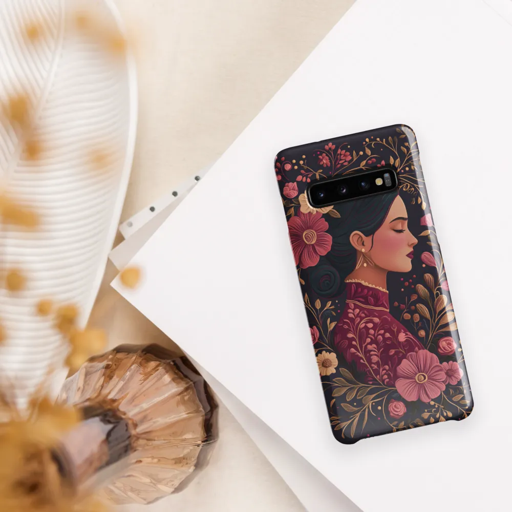 Portrait of Serenity | Phone Case |  S10 | Snap Case | Glossy