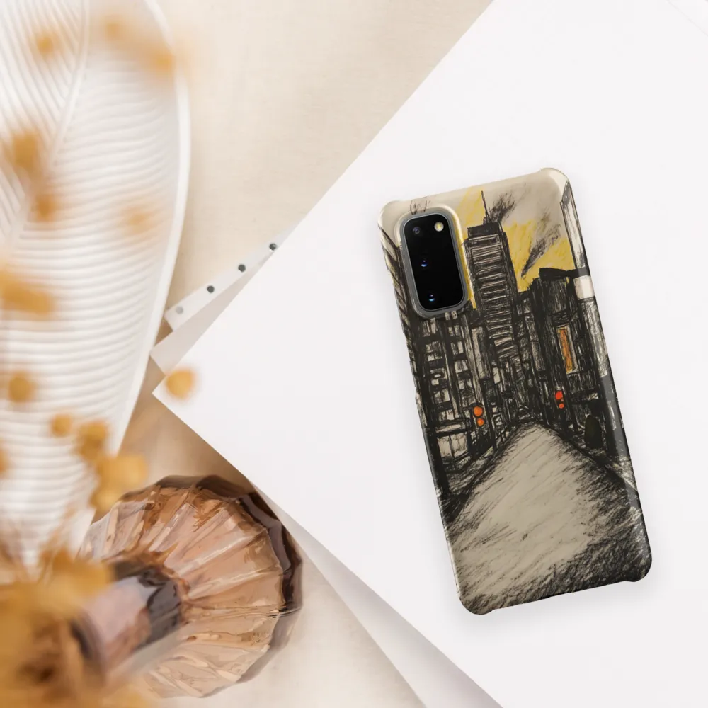Cityscape of Solitude | Phone Case |  S20 | Snap Case | Matte
