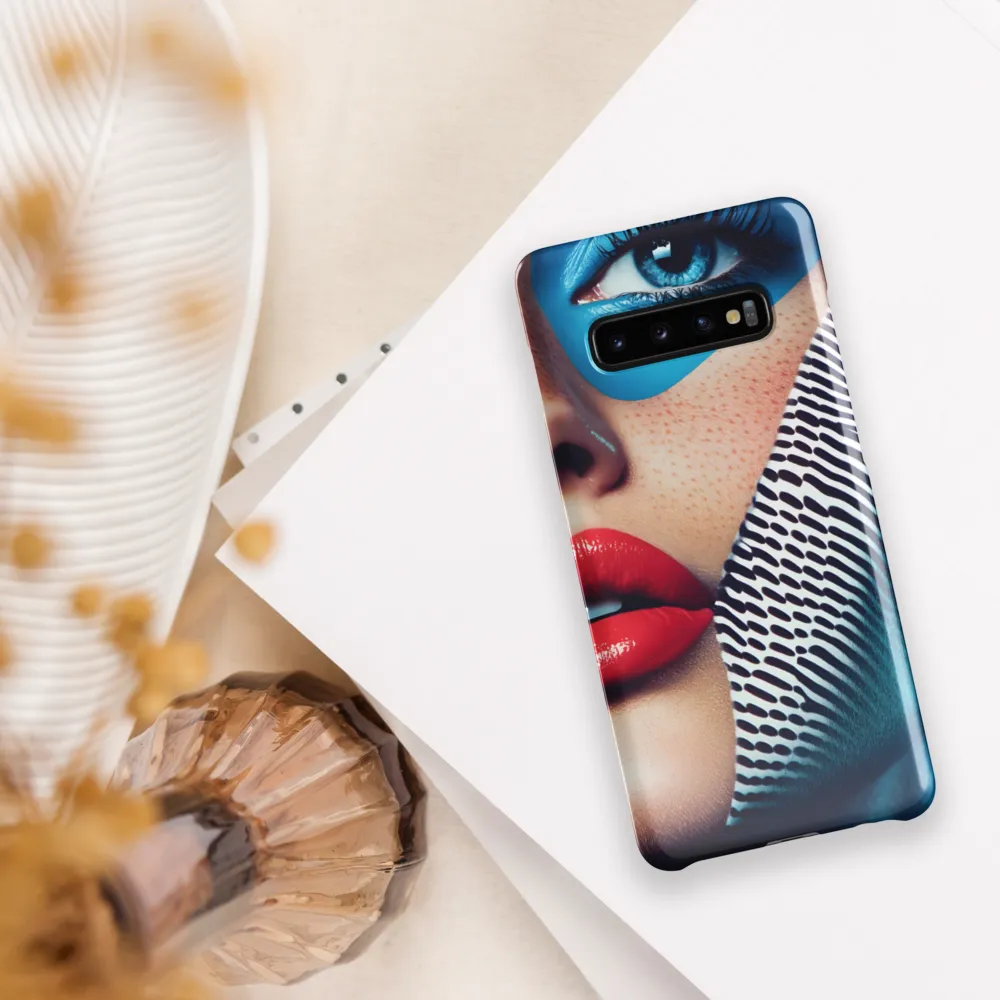 Bold Expressions: A Modern Portrait | Phone Case |  S10 Plus | Snap Case | Glossy