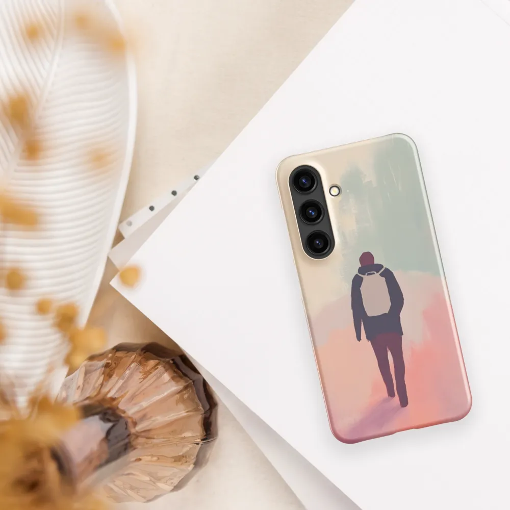 Silent Journey | Phone Case |  S24 | Snap Case | Matte