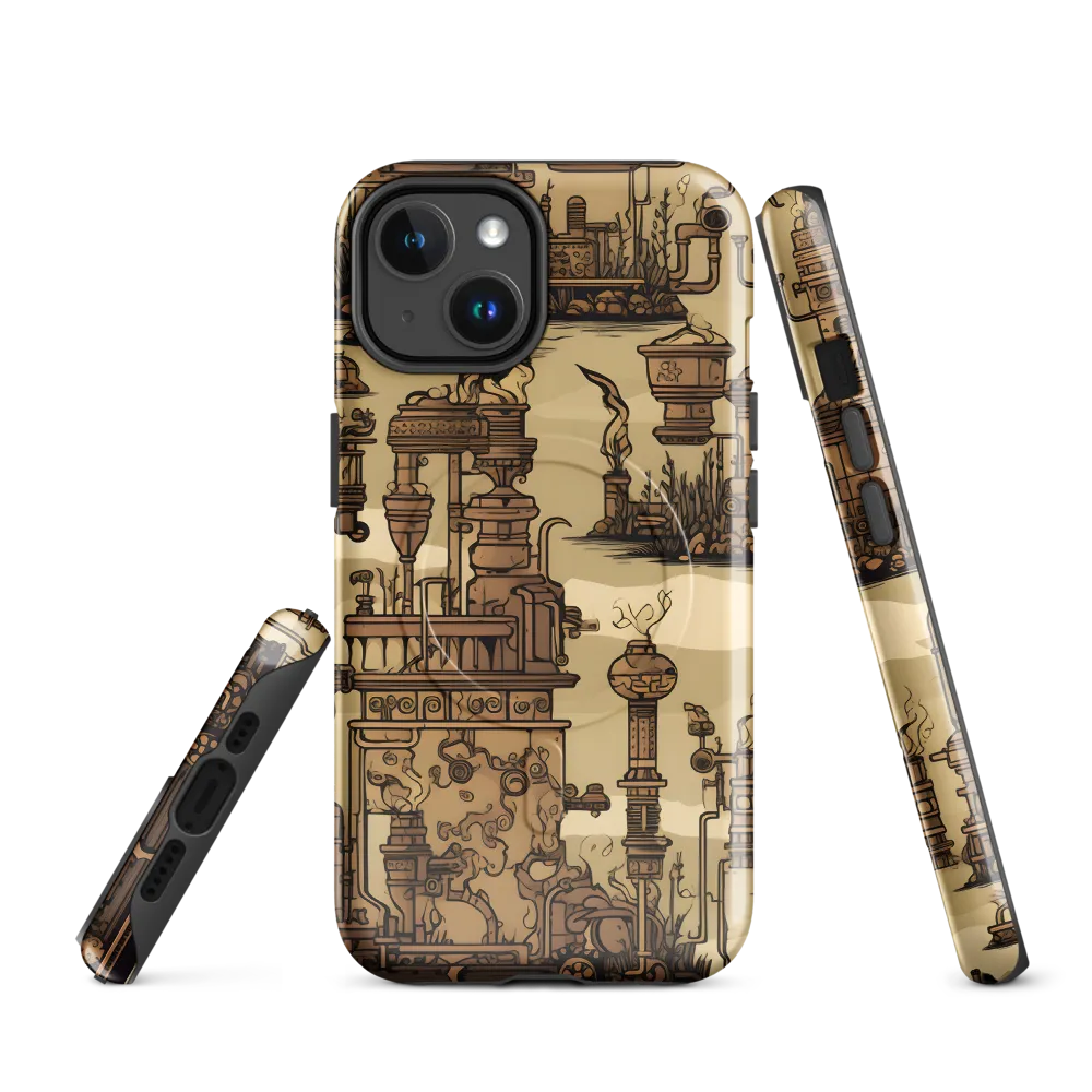 Whimsical Industrial Landscape