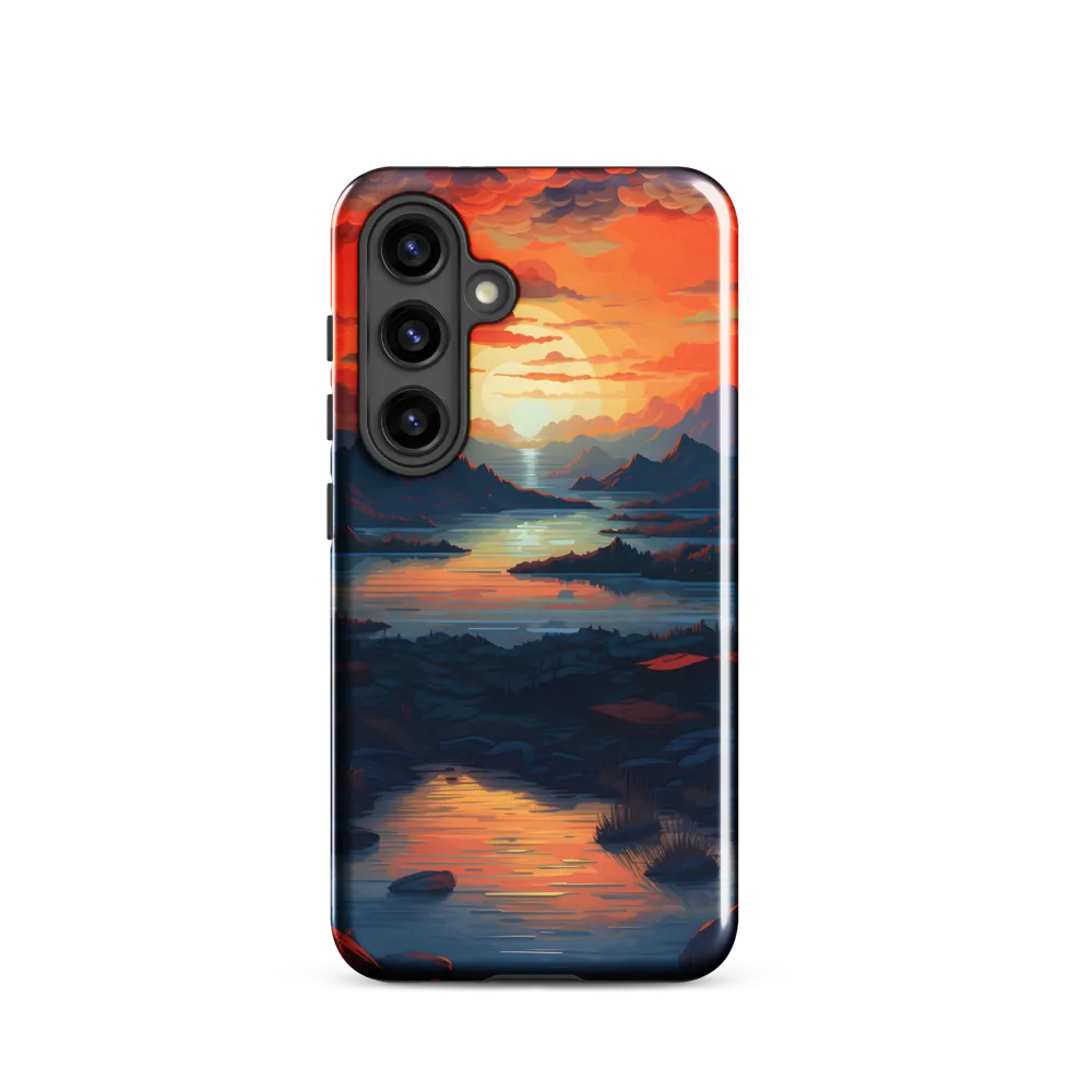 Ethereal Evening: A Digital Dusk