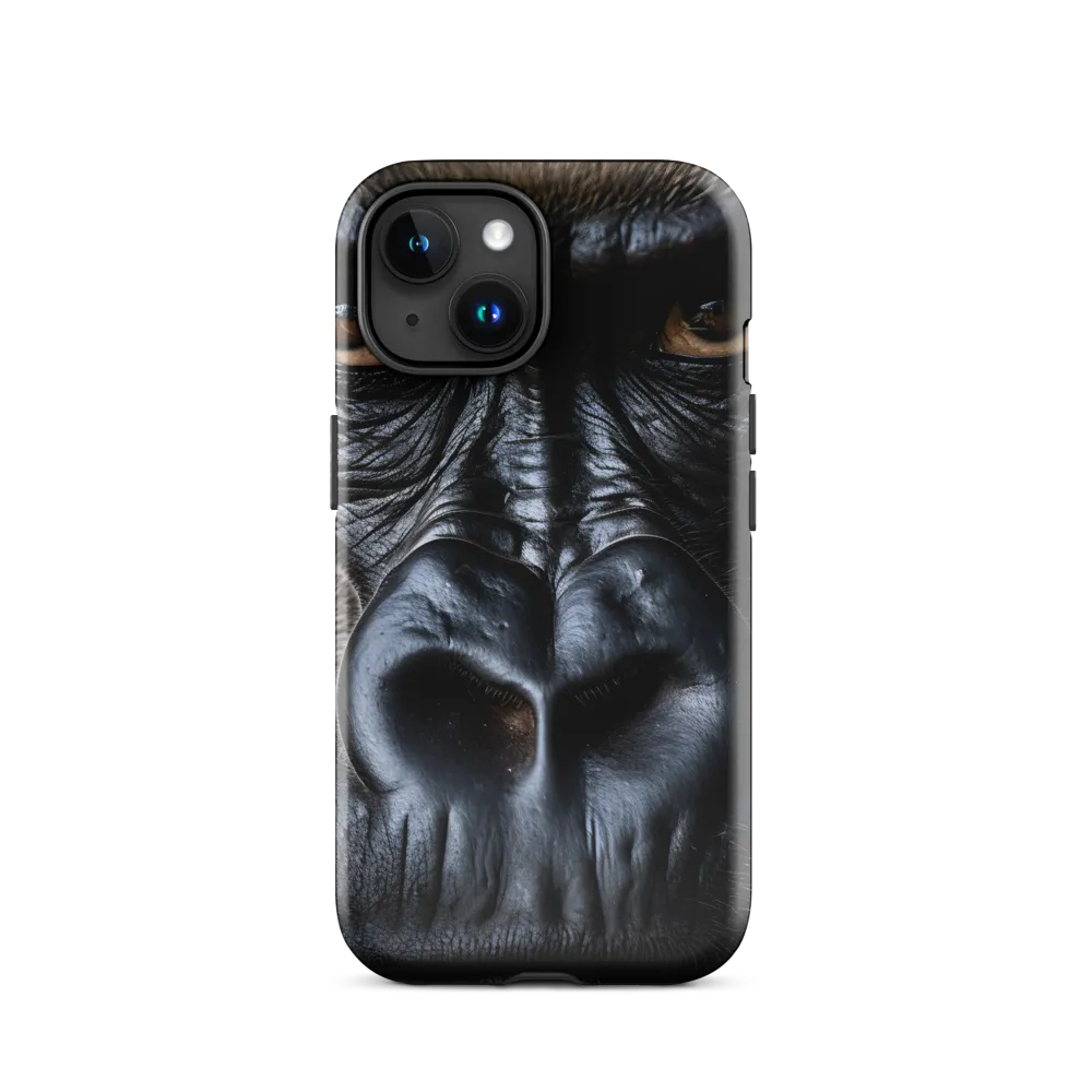 Gaze of the Wild: A Gorilla's Portrait