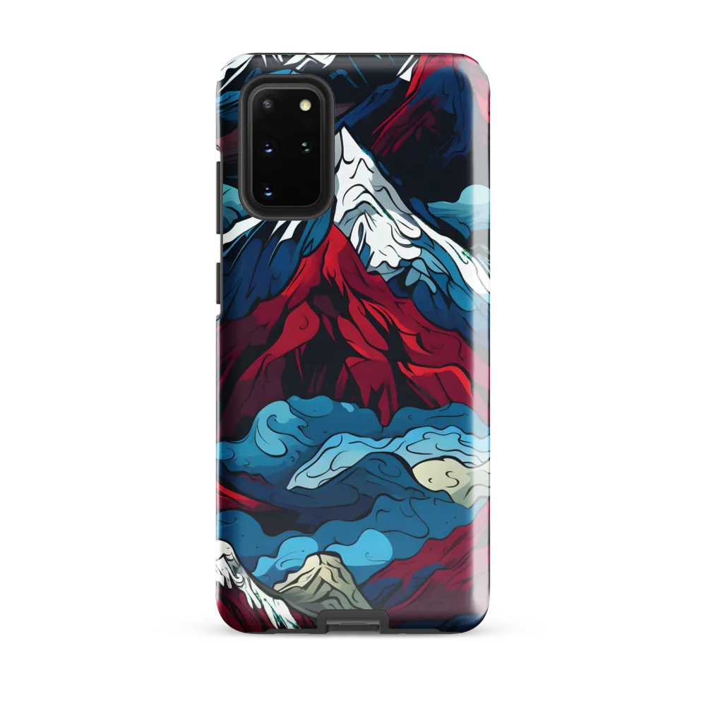 Mountain Majesty: An Abstract Voyage