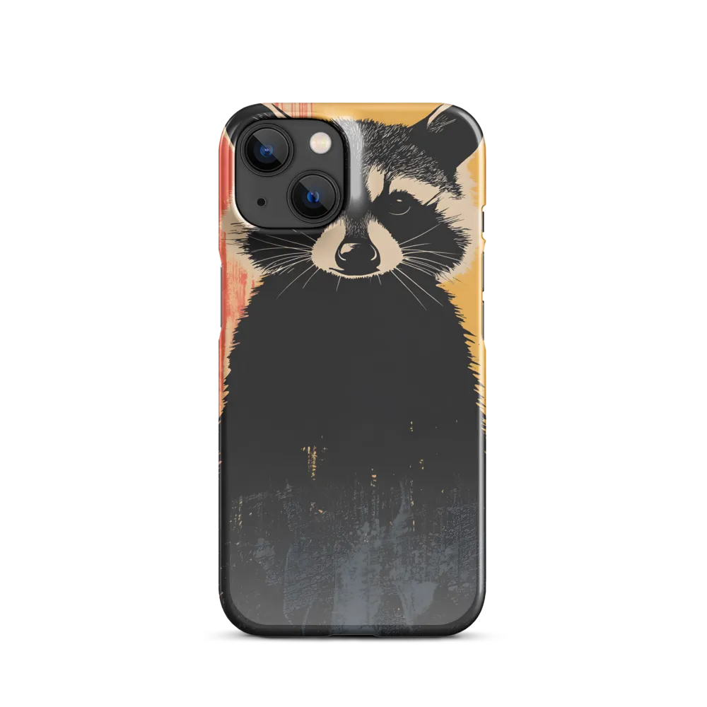 Whimsical Raccoon Portrait