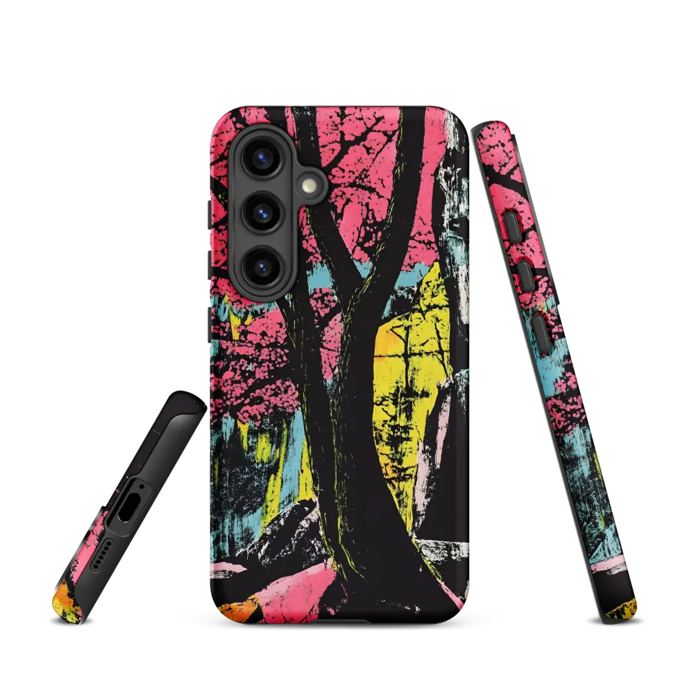 Vibrant Reflections of Nature | Phone Case |  S24 | Tough Case | Matte