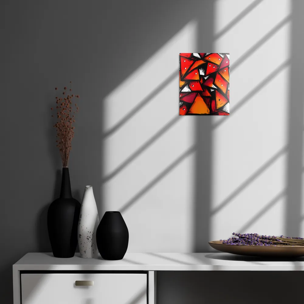 Dynamic Geometry of Red and Orange