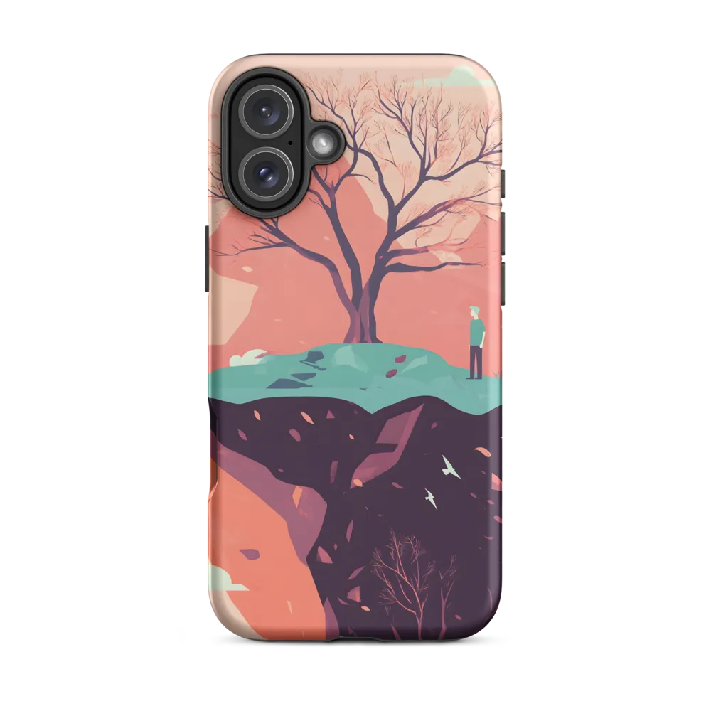 Contemplating Solitude | Phone Case |  16 Plus | Tough Case | Matte